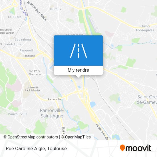 Rue Caroline Aigle plan