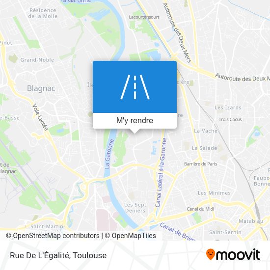 Rue De L'Égalité plan