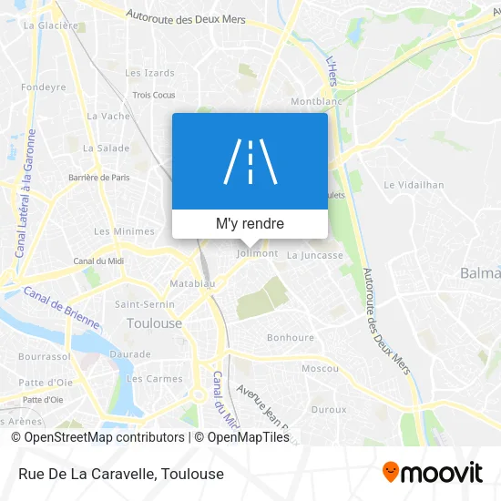 Rue De La Caravelle plan