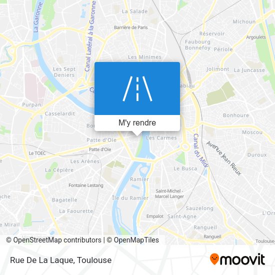 Rue De La Laque plan