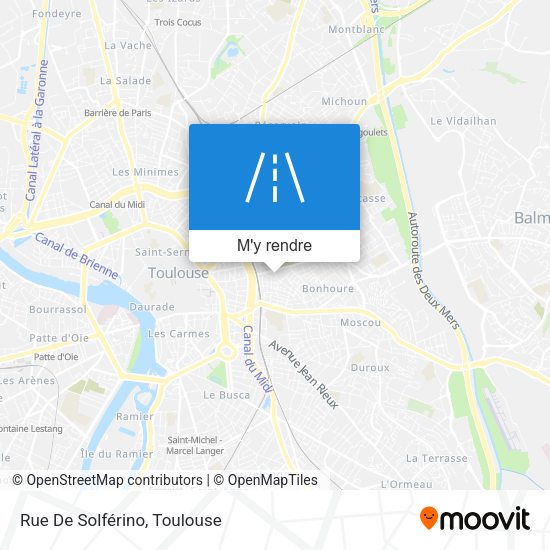 Rue De Solférino plan