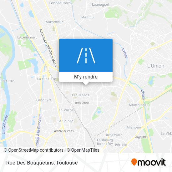 Rue Des Bouquetins plan