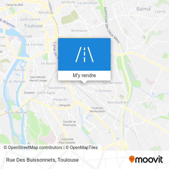 Rue Des Buissonnets plan