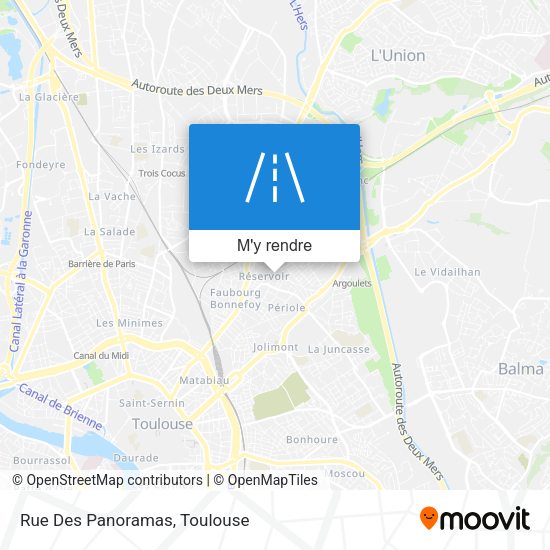 Rue Des Panoramas plan