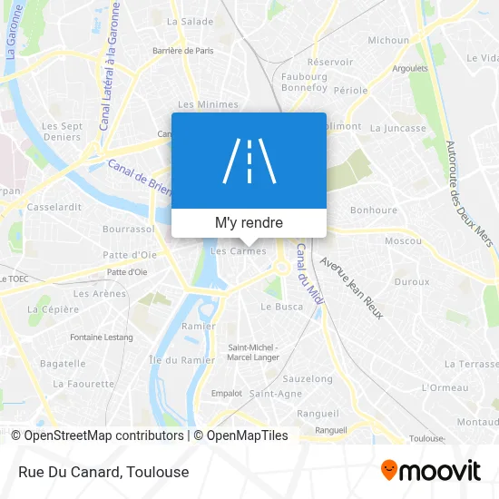 Rue Du Canard plan