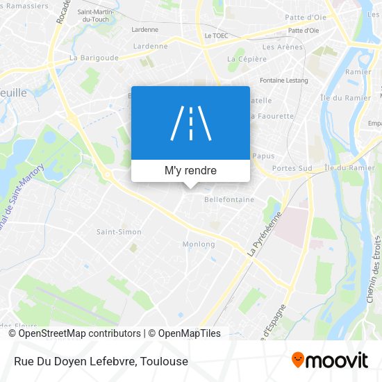 Rue Du Doyen Lefebvre plan