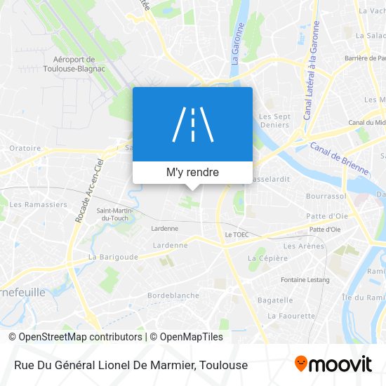 Rue Du Général Lionel De Marmier plan