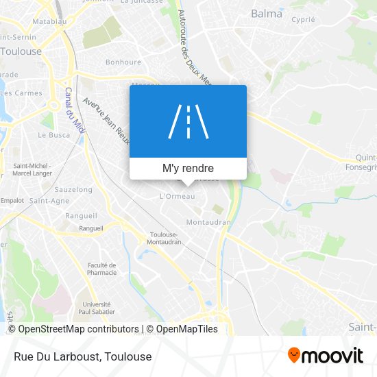 Rue Du Larboust plan