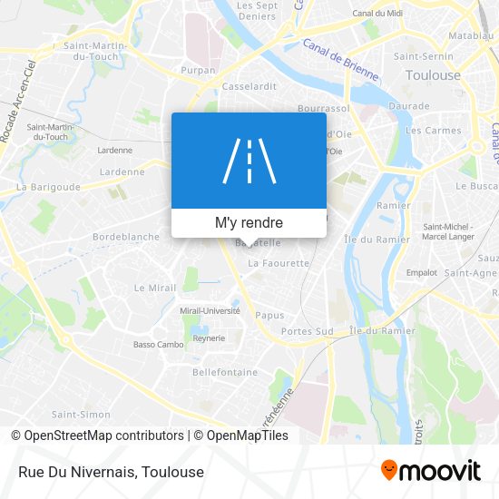 Rue Du Nivernais plan