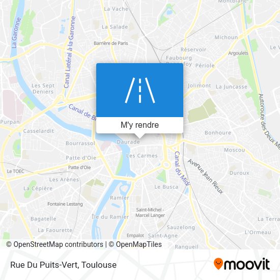 Rue Du Puits-Vert plan