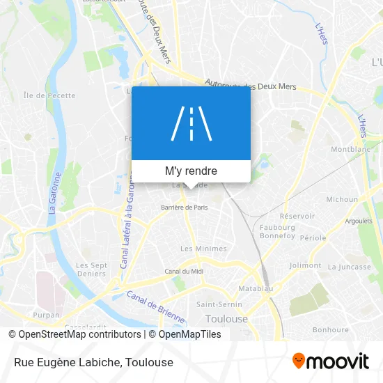 Rue Eugène Labiche plan