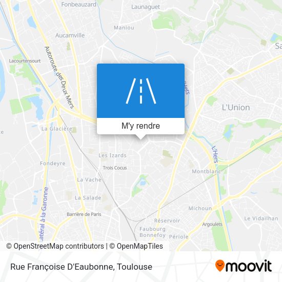 Rue Françoise D'Eaubonne plan