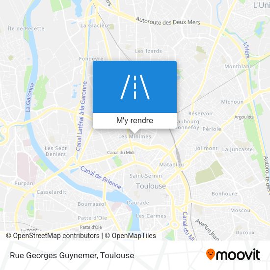 Rue Georges Guynemer plan