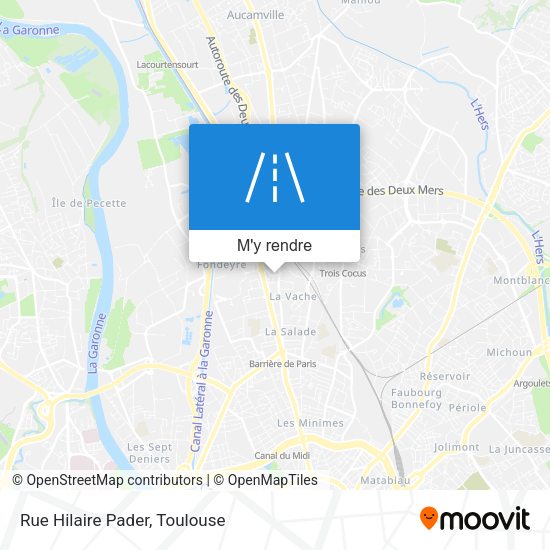 Rue Hilaire Pader plan