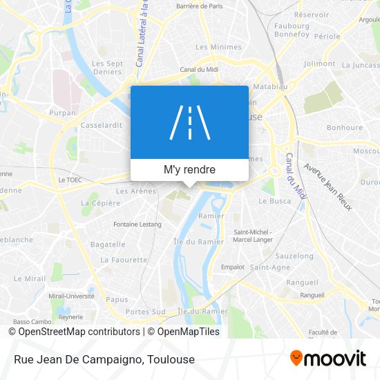 Rue Jean De Campaigno plan