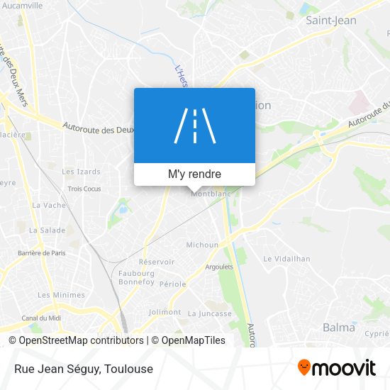 Rue Jean Séguy plan