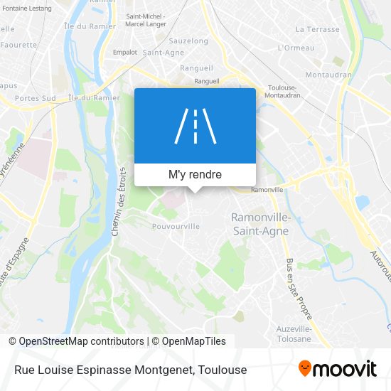 Rue Louise Espinasse Montgenet plan