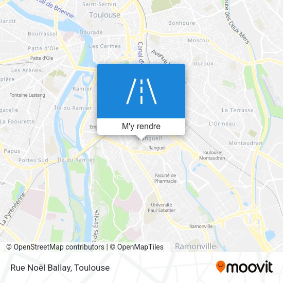 Rue Noël Ballay plan