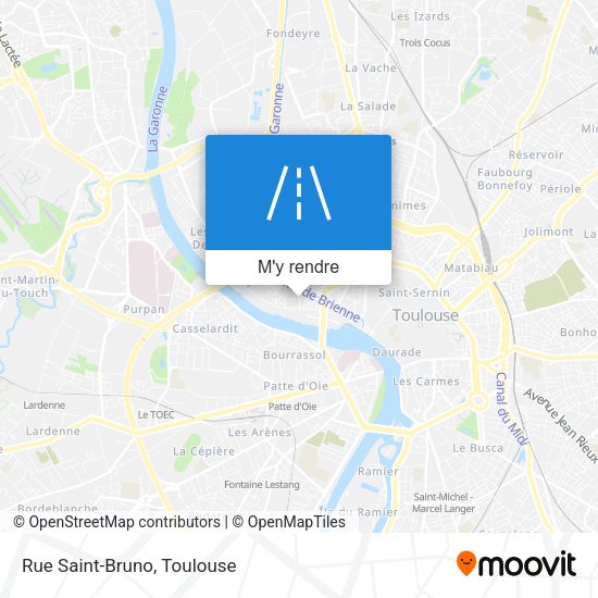 Rue Saint-Bruno plan