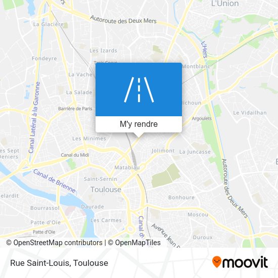 Rue Saint-Louis plan