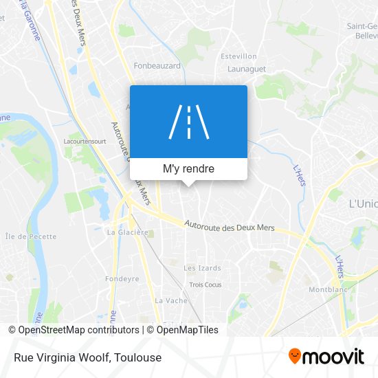 Rue Virginia Woolf plan