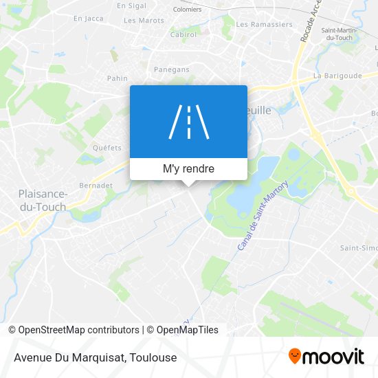 Avenue Du Marquisat plan