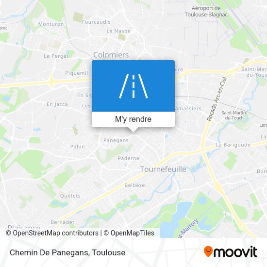 Chemin De Panegans plan
