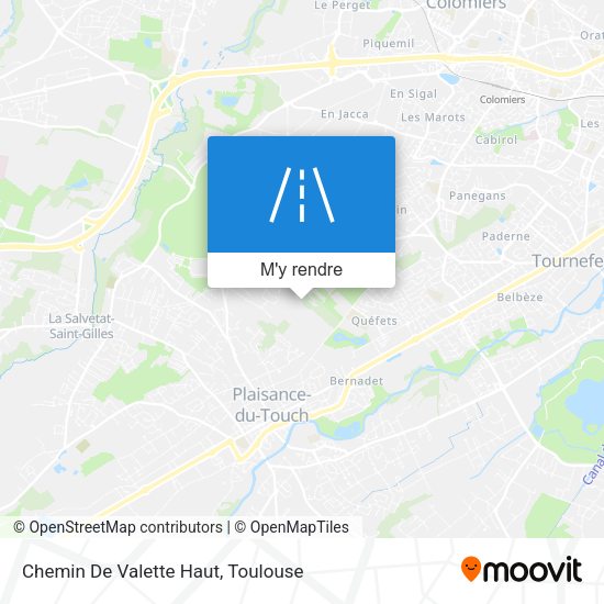 Chemin De Valette Haut plan