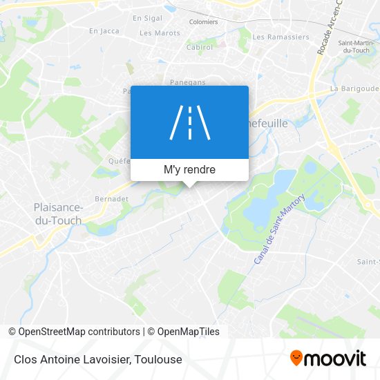 Clos Antoine Lavoisier plan