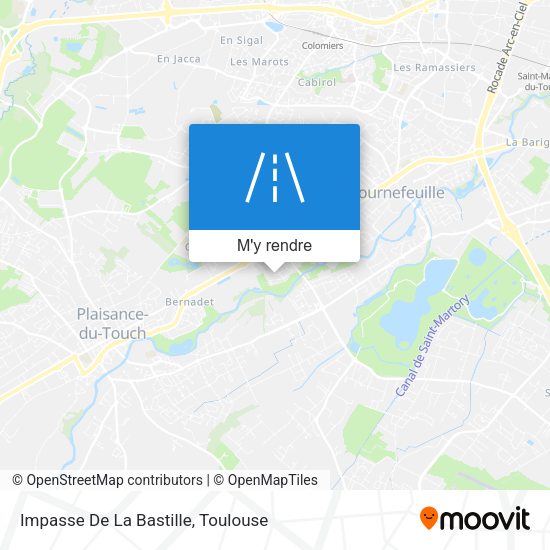 Impasse De La Bastille plan