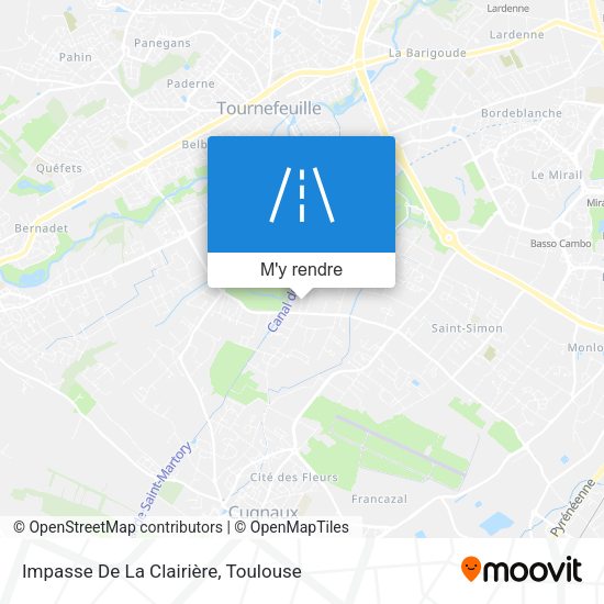 Impasse De La Clairière plan