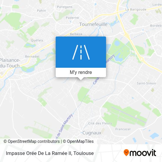 Impasse Orée De La Ramée II plan