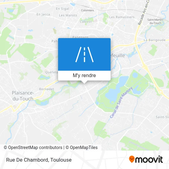 Rue De Chambord plan