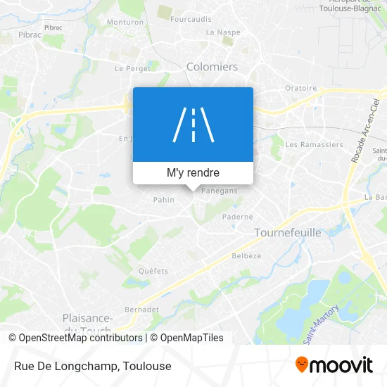 Rue De Longchamp plan