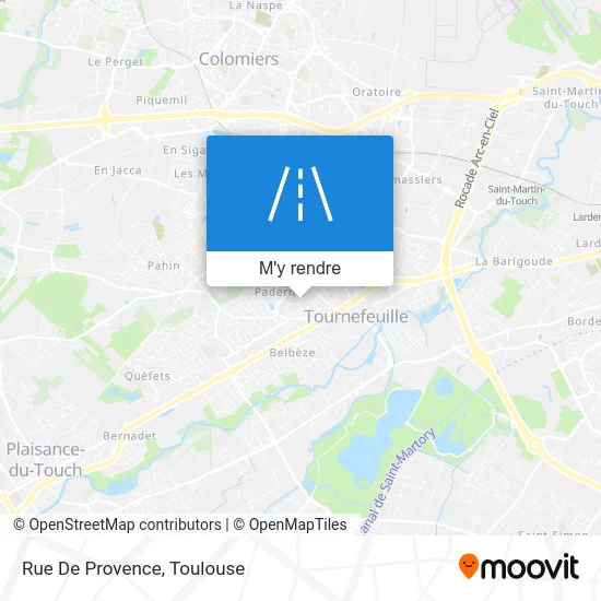 Rue De Provence plan