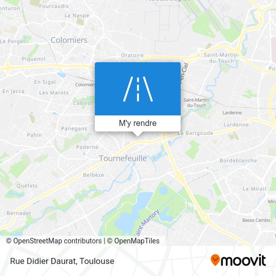 Rue Didier Daurat plan