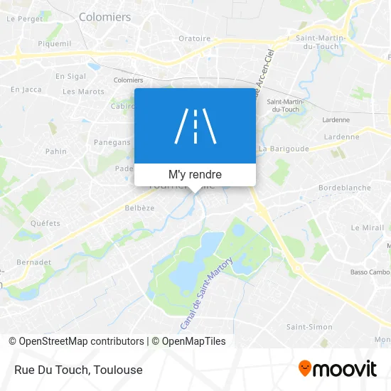 Rue Du Touch plan