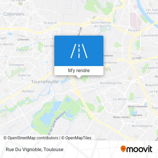 Rue Du Vignoble plan