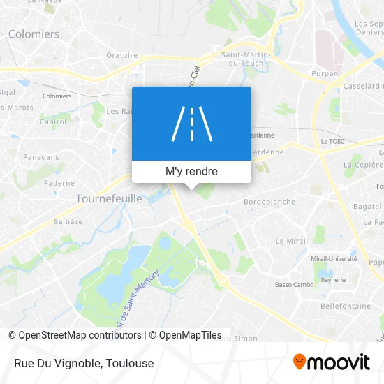 Rue Du Vignoble plan