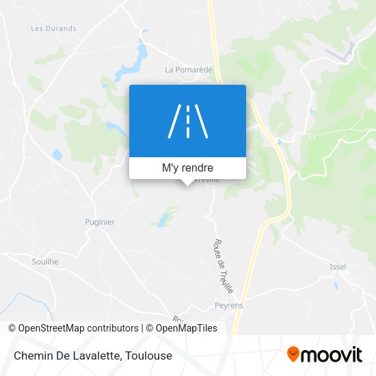 Chemin De Lavalette plan