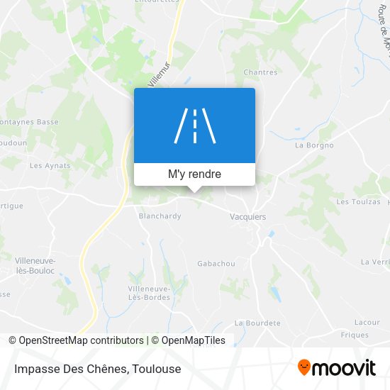 Impasse Des Chênes plan