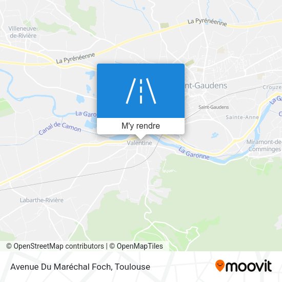 Avenue Du Maréchal Foch plan