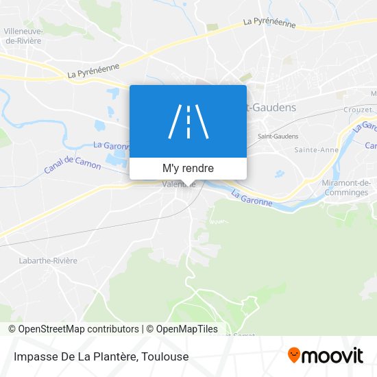 Impasse De La Plantère plan