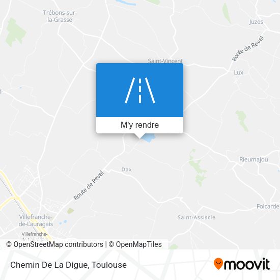 Chemin De La Digue plan