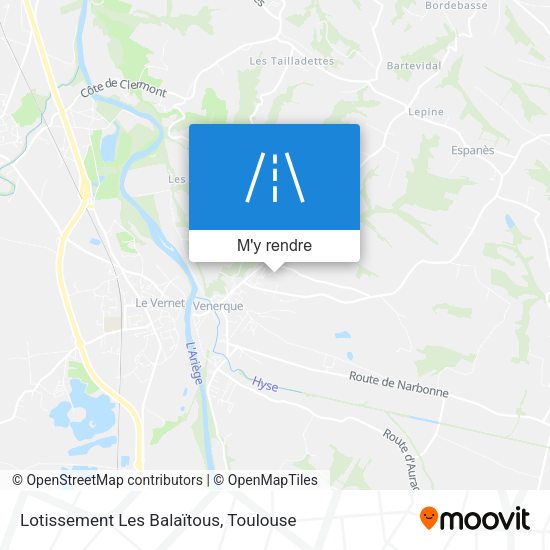 Lotissement Les Balaïtous plan