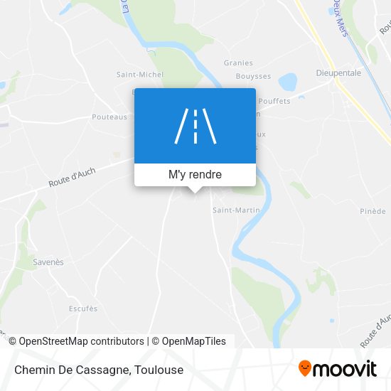 Chemin De Cassagne plan