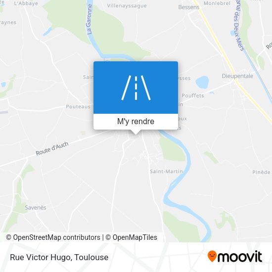 Rue Victor Hugo plan