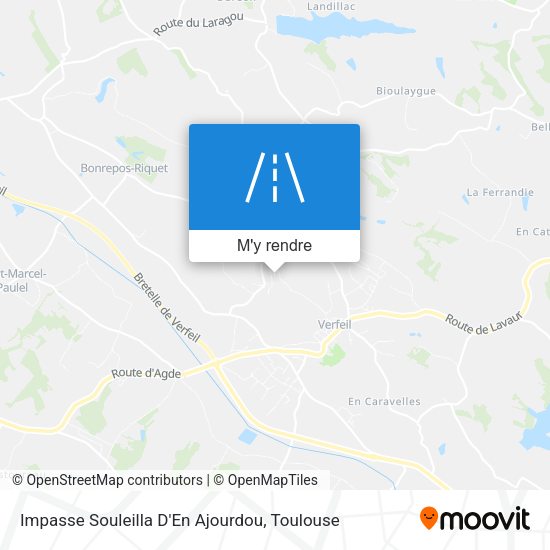 Impasse Souleilla D'En Ajourdou plan