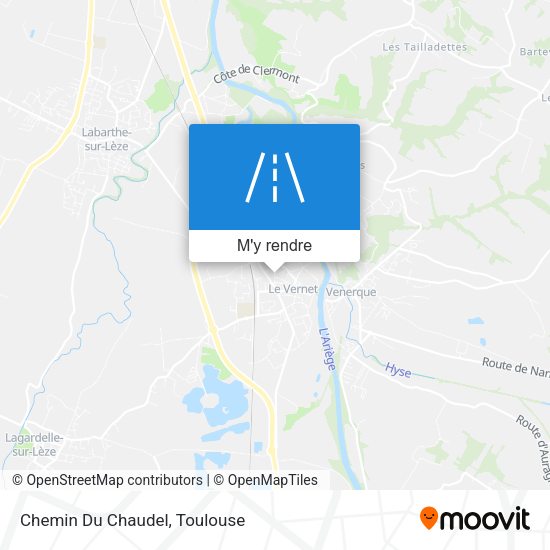 Chemin Du Chaudel plan