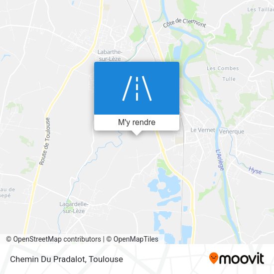 Chemin Du Pradalot plan